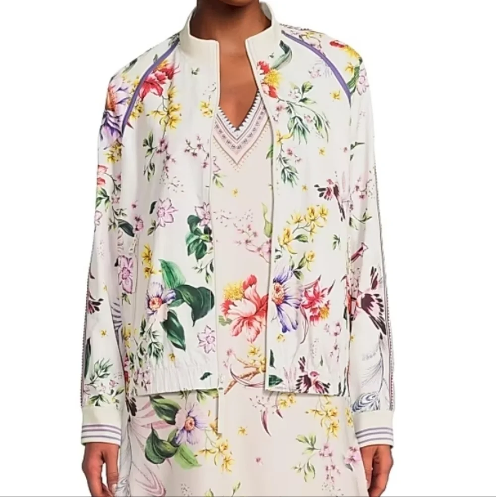 New Johnny Was Women's Bee Active Sporty Track Jacket - Willah XS NWT